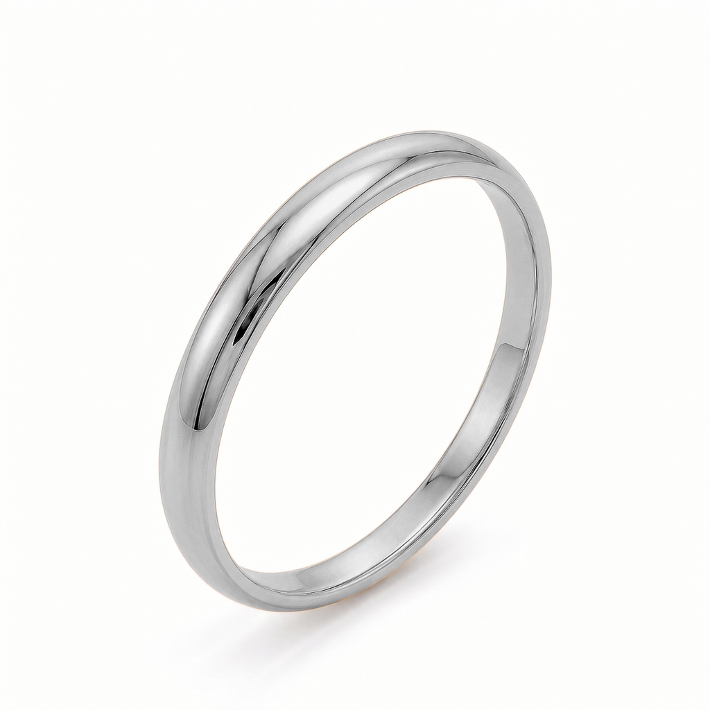 Alliance Demi Jonc 4mm Or 750/1000