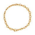 Bracelet chaine maille conique fermé, exclusivité chez or gemmes